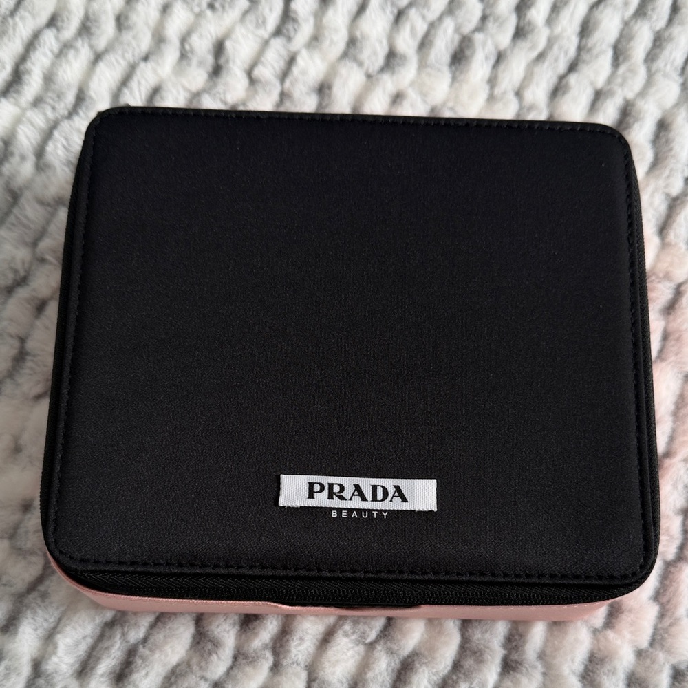 Prada two toned beauty case